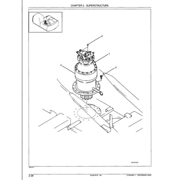 SK230-6 Excavator Hydraulic Swing Motor Reducing Device M2X146 Swing Device For Kobelco