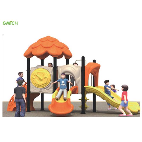 Eco Friendly Outdoor Play Structure Small Playground Equipment ROHS Certified