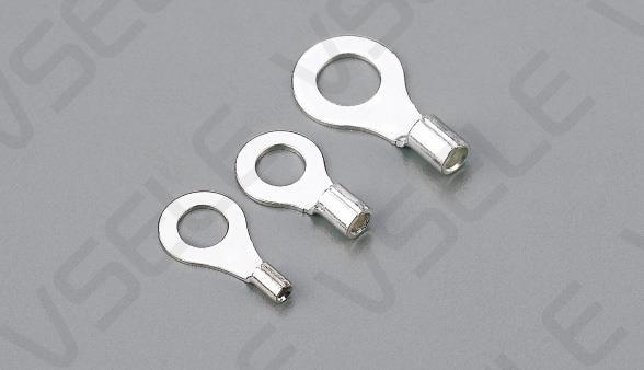 Naked Non Insulated Ring Cable Lugs Terminals Naked Connector Brass Terminals Kit
