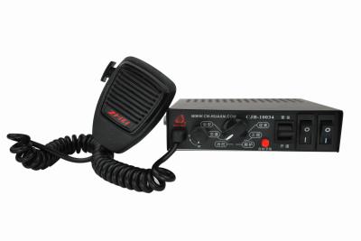 5 Tones Police Electronic Siren Amplifier , 100W Handheld Emergency Siren