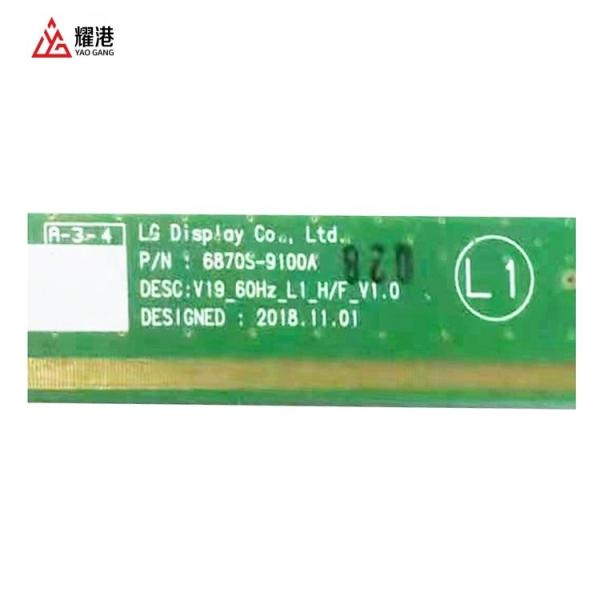 Lc650eq9-sma1 Glass 65 Inch Side Plate Model 6870s-9100