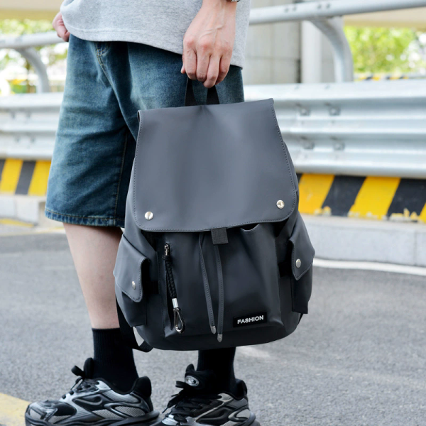 Colefa Factory Dark Green Versatile Casual Trendy Hiking Backpack Short Distance Fashionable Sport Travel 8 Inch Laptop Backpack
