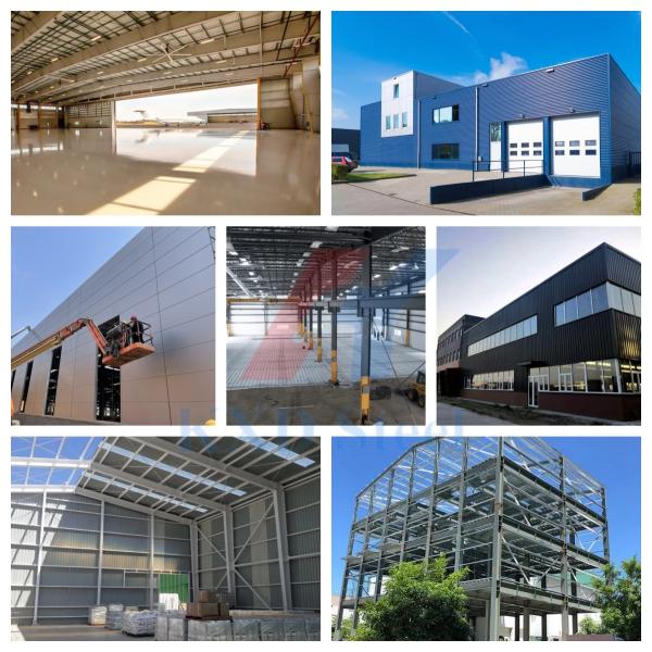 Edificios de almacén de acero duraderos y personalizables para soluciones de almacenamiento