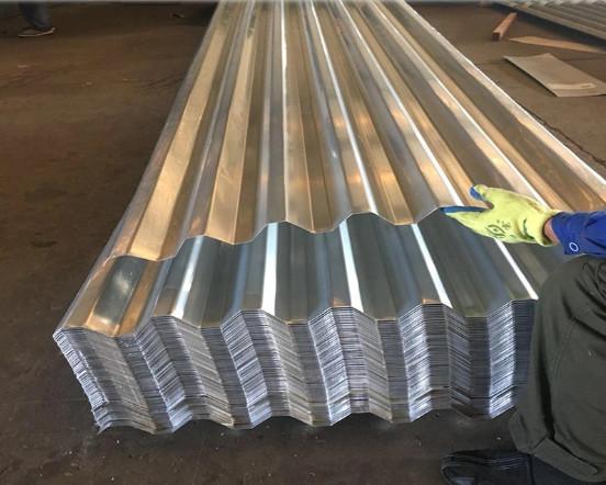 1200mm Corrugated Steel Sheet Zinc Roofing Sheets Z120 1.2mm DX51D
