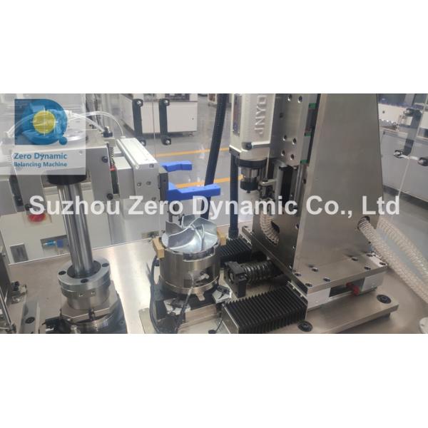 Two Station Vertical Power Tool Impeller Drilling Balancing Machine