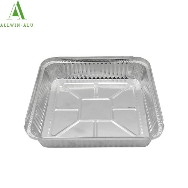 Customized Request Accepted 1350ml Disposable Aluminum Foil Container for Food Packaging