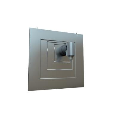 Accordion Telescopic Steel Covers Guide Shield Bellows For Protection Machine