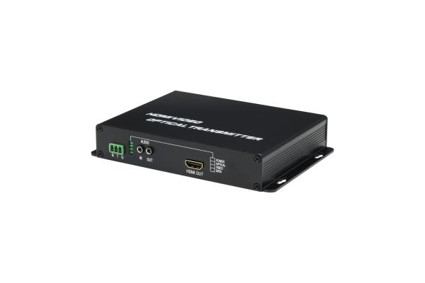 1 channel Uncompressed HDMI video over fiber optic extender ,  HDMI 1.3 standard audio to optical converter