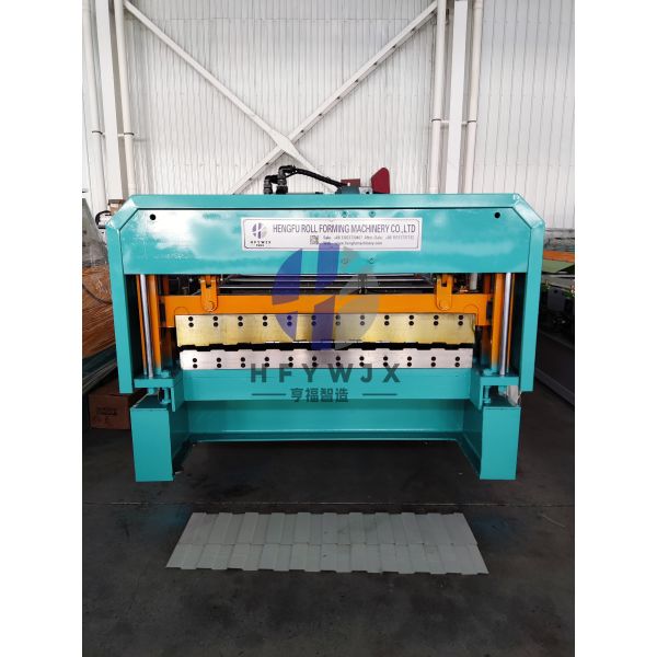High Speed 35m/Min C8 Roll Forming Machine PLC Control System For 0.3-0.8mm Trapezoidal Sheets