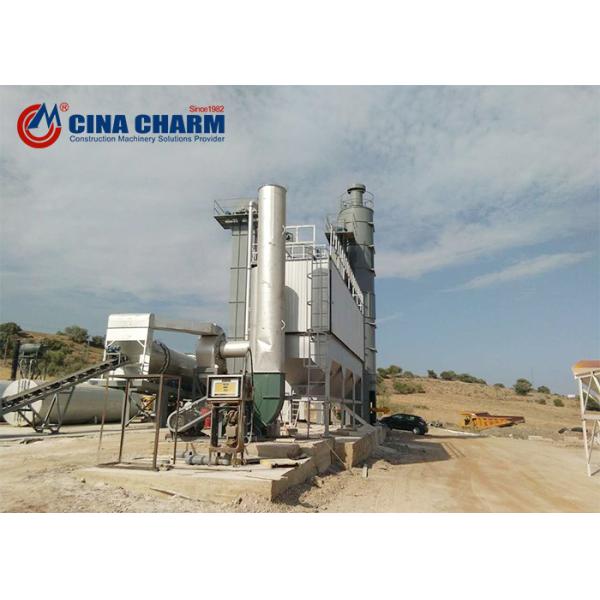 500kw Stationary Asphalt Plant Road Construction Equipment Rum Type