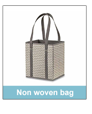 Washable Polyester 210d Nylon Drawstring Bags Grocery Shopping Bags With Handles - Cloth Grocery Tote Bags