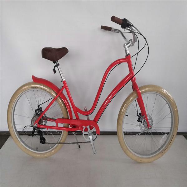 Electra Adult Step Through Aluminum Frame 7 Speed Hybrid 26 Inch Beach Cruiser Bike
