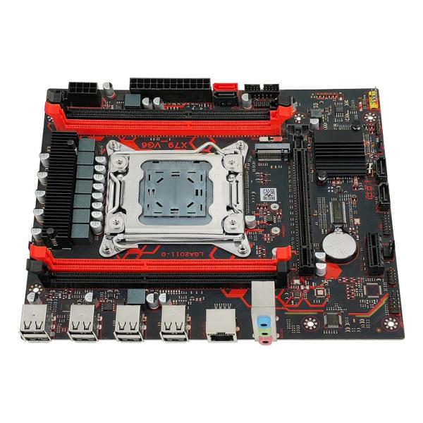 X79 VG6 マザーボード INTEL LGA2011 V1 V2 サーバー 4*DDR3 RAM 対応 PC マザーボード