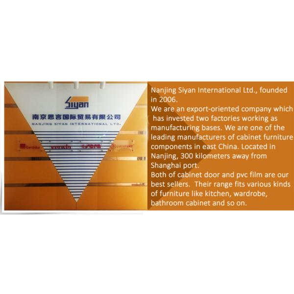 Light Wood Texture Shaker Kitchen Cabinet Doors For Interior Cabinets , 15mm Thickness