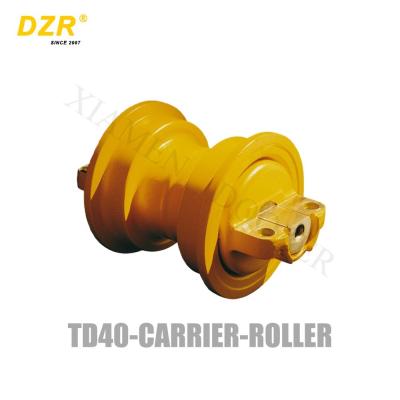TD40 8-12MM Bulldozer Top Carrier Roller 50Mn/40Mn2 Material For Undercarriage Parts 395-14-0210 395-14-0213