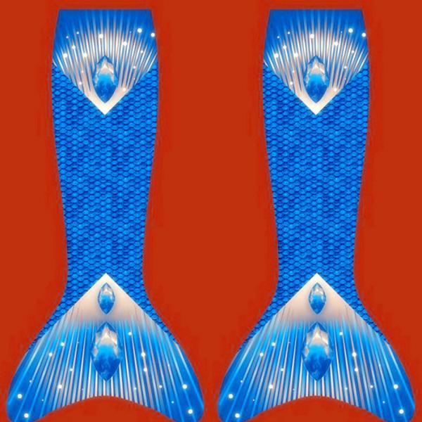 3D Printing Swimmable Mermaid Tails For Kids / Adults Spandex Polyester Material