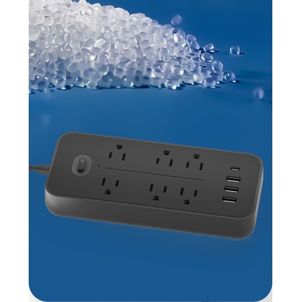 Portable Tabletop Power Socket Featuring Usb Output 5V 2.4A
