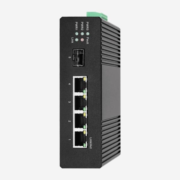 Porto esperto industrial da fibra de SFP do interruptor 1 de Gigabit Ethernet do interruptor do controle STP RSTP da tempestade