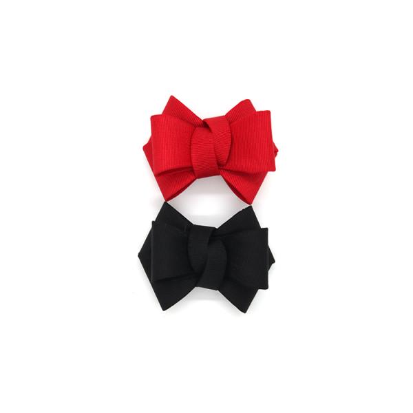 Decorative Ladies Shoe Bow Clips Accessories Special Cloth Material