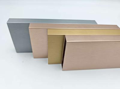 Square Aluminum Extrusion Tube 6000 Series Thick Aluminium Tube