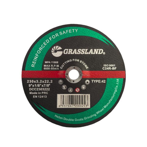 9 230mm X 3.2mm X 22.2mm Stainless Steel Cutting Discs Angle Grinder Using EN 12413