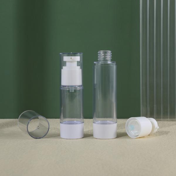 1oz 2oz 3oz 4oz 80ml 100ml 120ml Refillable Airless Lotion Pump Bottle featuring Customized Colors and Frosted Finish