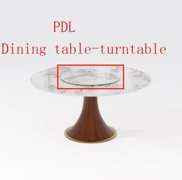 Solid Wood Base Dining Table Set Furniture Modern Style H750cm