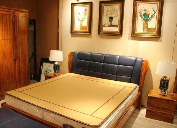 220V Far Infrared Mattress Pad , Soft Electric Heating Pads For Back Pain