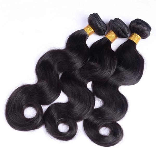 el 1B colorea enredo peruano de la trama del doble de la máquina de los paquetes del cabello humano libre