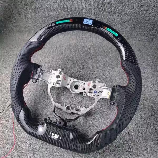 Get the Best Performance with Our Carbon Fiber Steering Wheel LED Racing Marquee
