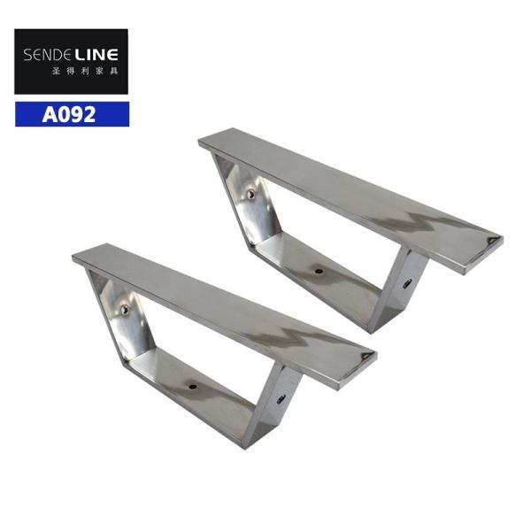 460x60x20mm Heavy duty Stainless Steel Barber Chair Base Accessories for Barber Chair