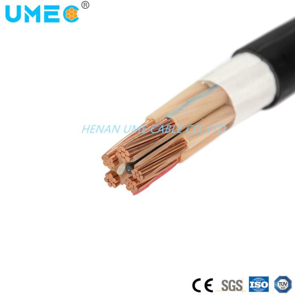 VV42 VLV42 Cu/XLPE/PVC N2xy Copper Conductor 2/4cx4 mm2 XLPE Insulation LV Power Cable