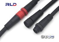 2Pin 3Pin Waterproof o conector circular exterior de conexão de cabo dos conectores IP68 da iluminação