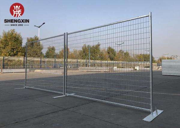 Portable 6*10 Ft Movable Temporary Fence Canada Security Panels