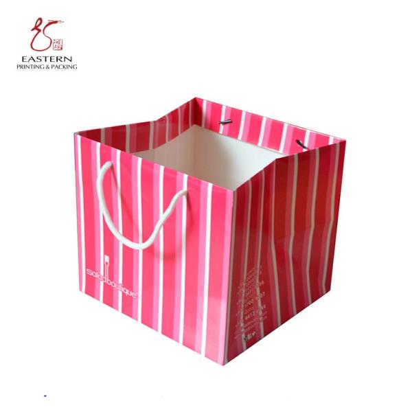 O comprimento bonito da largura 350mm de 200mm imprimiu os sacos de papel do presente para o casamento