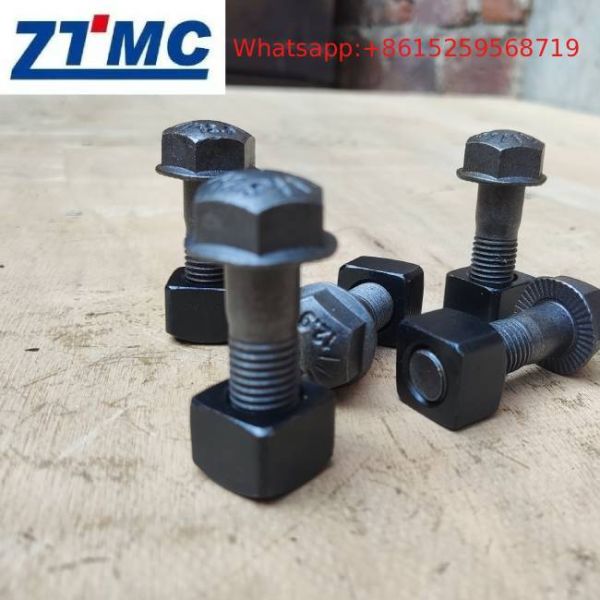 Excavator Undercarriage Track Bolts And Nuts 1j4947+2j3507 Plow Bolt and Nut