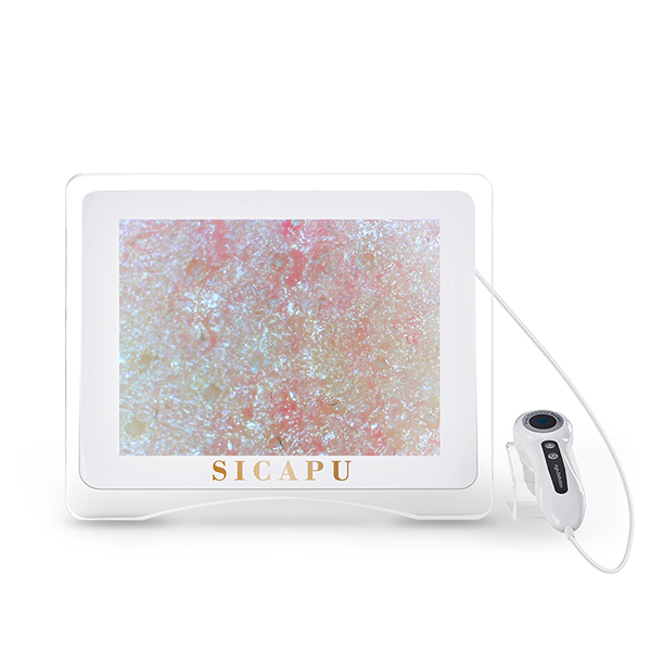 Equipo analizador de piel HD de alta precisión de 15 pulgadas para clínicas de spa y salones de belleza