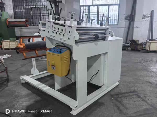High-Accuracy Uncoiler & Straightener with 180 mm Slider Length and 300mm Material Width for Metal Coil Processing