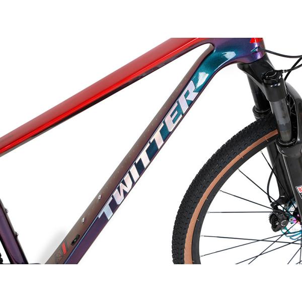 Лидирующее МАКСИМАЛЬНОЕ волокно Montain углерода T900 велосипед подвес вилки тарельчатого тормоза MTB скорости SRAM SX 12