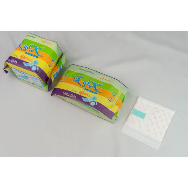 Adhesive Cotton Pantiliners Super Absorbent Unscented Soft Comfortable Breathable Feminine Hygiene Daily Protection