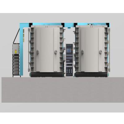 Máquina de revestimento metálica brilhante do vácuo do brilho PVD para produtos de aço inoxidável