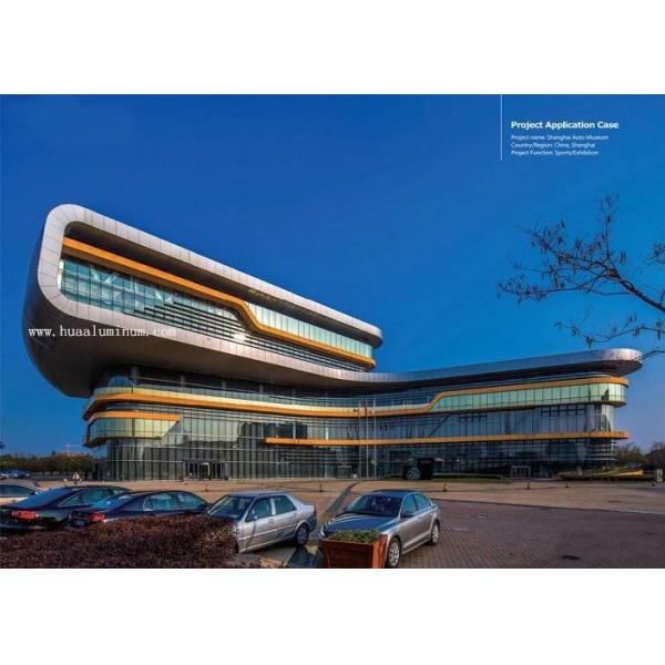 Corrosion Proof Exterior Aluminum Wall Panels , 16ft ACM Wall Panels