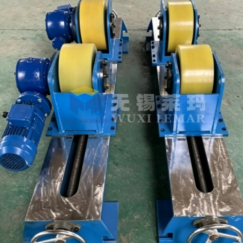 20 Ton Adjustable Turning Rolls | Heavy Duty Pressure Vessel Welding Rotator