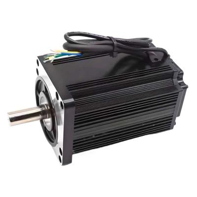 Moteur sans balai PMDC de 180 mm 5000W 24V 48V 96V 3000RPM 50N.M personnalisable