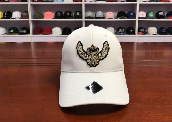 2020 Fashion Custom Personalised 6panel White Blank Embroidery Jewelry Patch Baseball Caps Hat