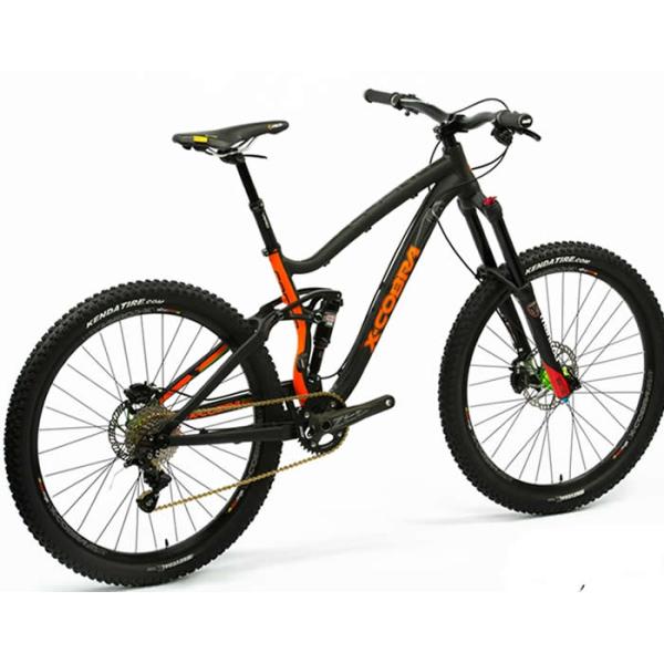 Lightweight Enduro Full Sus Mtb Frame Aluminum Alloy AL6061 160mm Travel