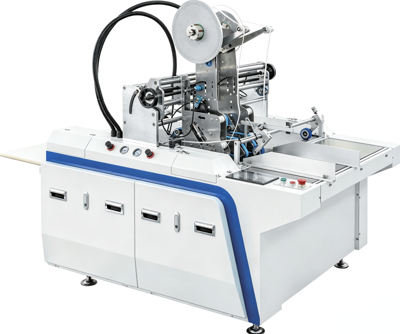LY-900HCT Semi-automatic Double-side Adhesive Tape Pasting Machine     Corner Tape Pasting Machine   Rigid Box Tape Pasting Machine