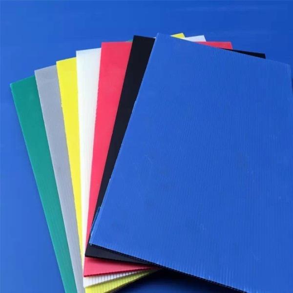 SGS Corrugated Plastic Sheet 5mm Corrugated Plastic Sheets 4x8 Black