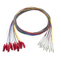 L'agrippeur de prise du vacarme 2,0 avec les électrodes molles d'électro-encéphalographe de la coquille EEG a plaqué l'électrode de fils de l'or EEG EMG