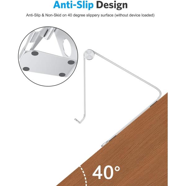 6063 T8 Aluminium Desktop Tablet Stand Holder PVDF Coating